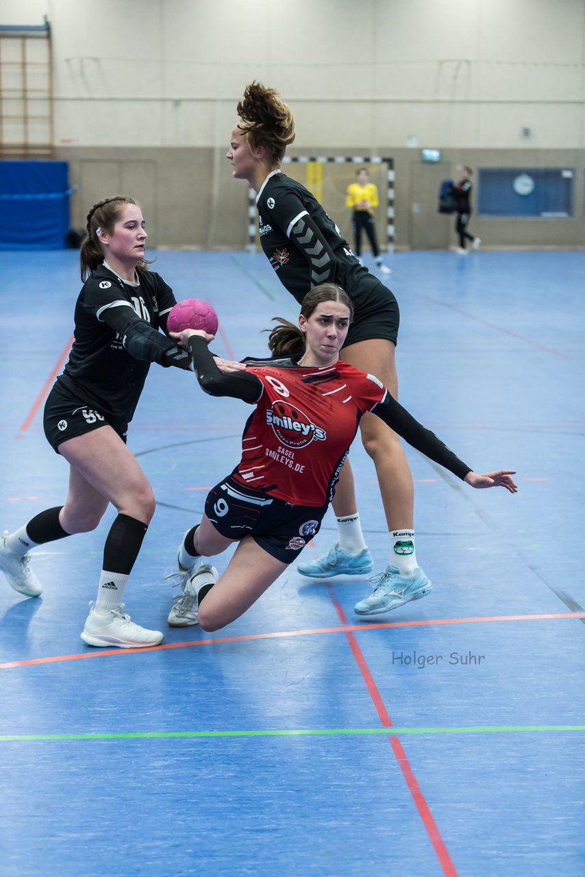 Bild 54 - B-Juniorinnen SG HH Nord - SV Henstedt Ulzburg : Ergebnis: 23:22